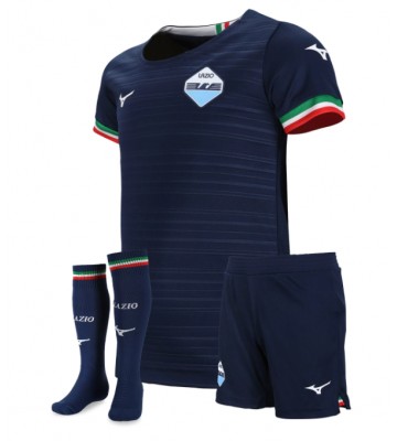 Lazio Borta Kläder Barn 2023-24 Kortärmad (+ Korta byxor)